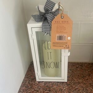 NWT Rae Dunn LED Flameless Candles Lantern